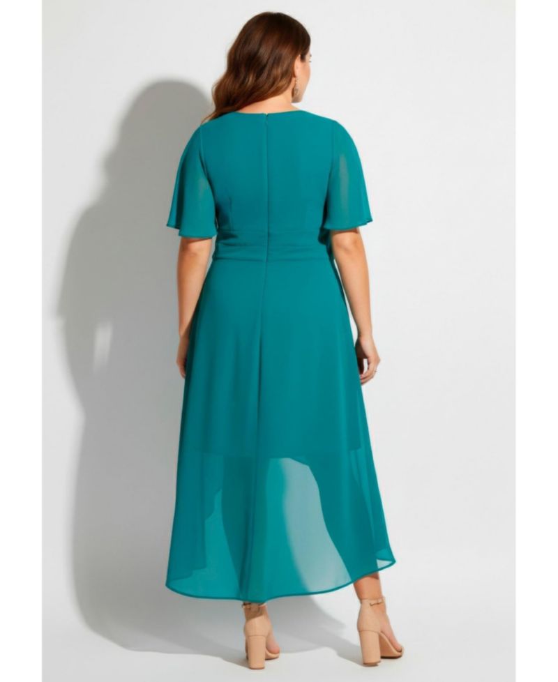 Women's High-Low Midi Dress