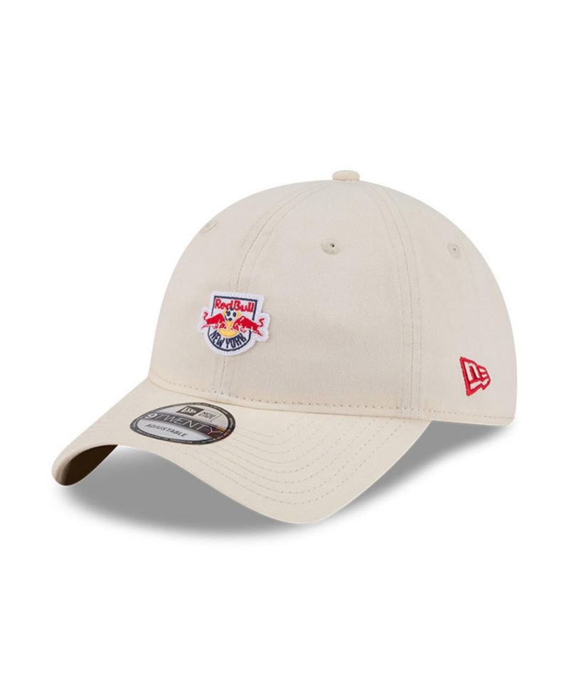 Men's Beige New York Red Bulls Micro Team Logo 9TWENTY Adjustable Hat