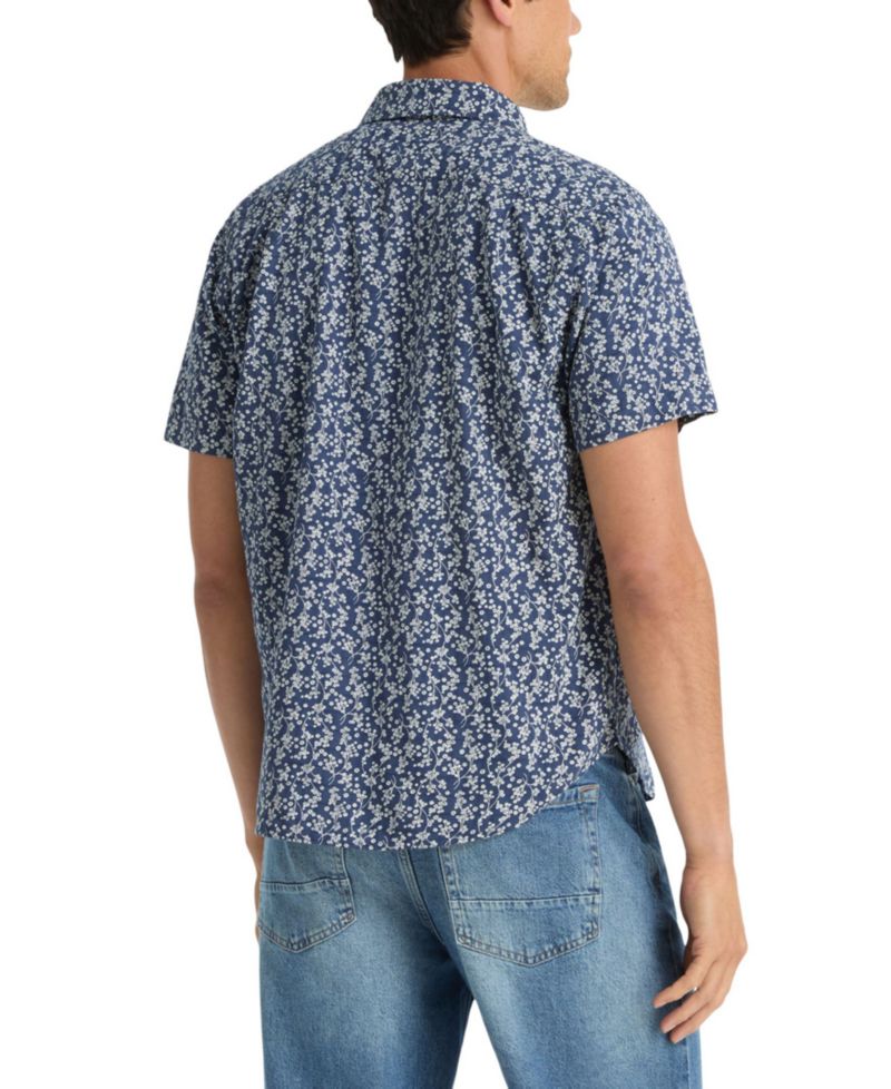 Men's Dobby Short-Sleeve Shirt