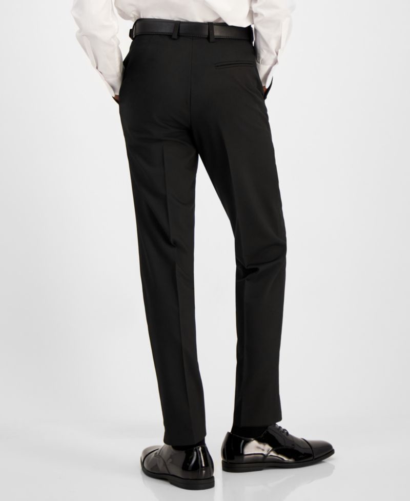 Big Boys Slim Fit Machine Washable Stretch Dress Pants