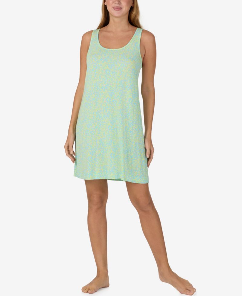 Women's Sleeveless Short Tank Sleep Dress