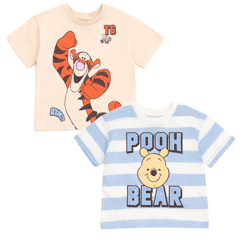 Little Boys 2-Pack Short Sleeve T-Shirts
