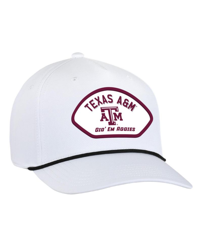 Men's White Texas A&M Aggies Alto Rope Adjustable Hat