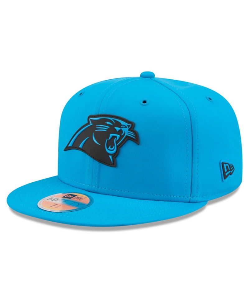 Men's Blue Carolina Panthers 2026 Sideline 59FIFTY Fitted Hat