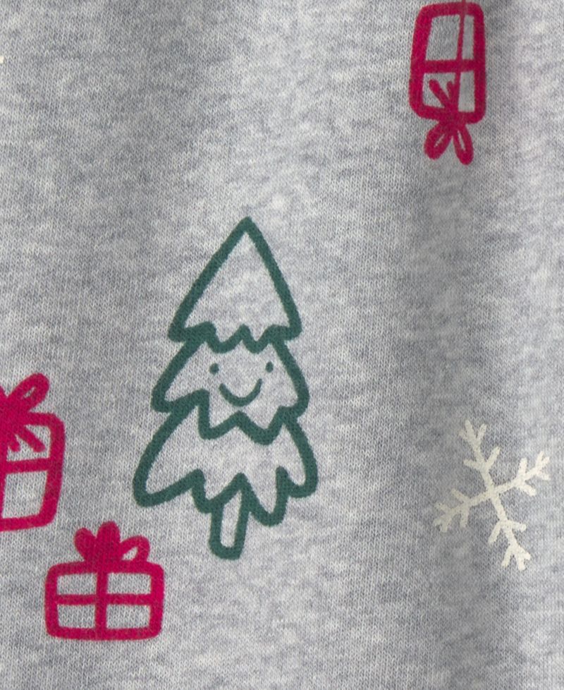 Baby Boys' Christmas Ski Fleece Top and Pants, 2-Piece Set
