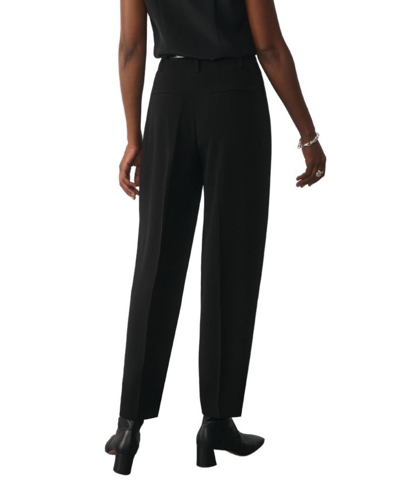 Women's Siena High-Waist Pleated Barrel Trousers
