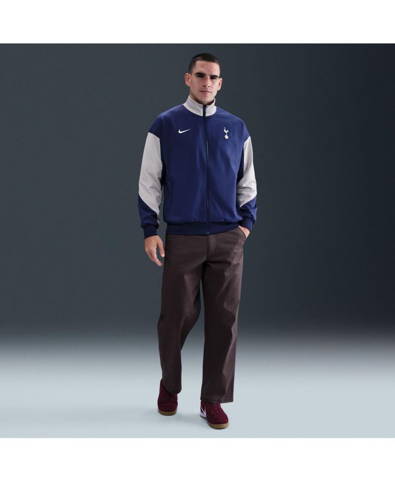 Men's Blue Tottenham Hotspur 2025/26 Strike Anthem Full-Zip Jacket