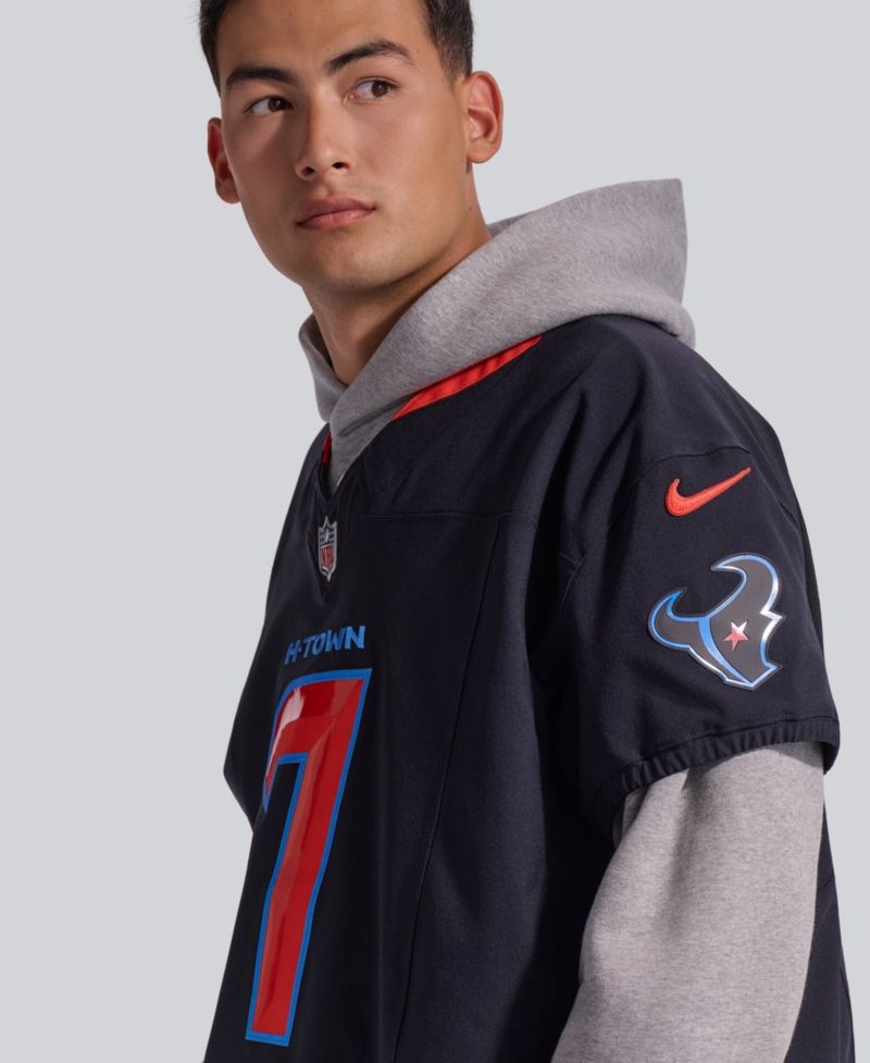 Men's C.J. Stroud Navy Houston Texans Alternate 2 Vapor F.U.S.E. Elite Jersey