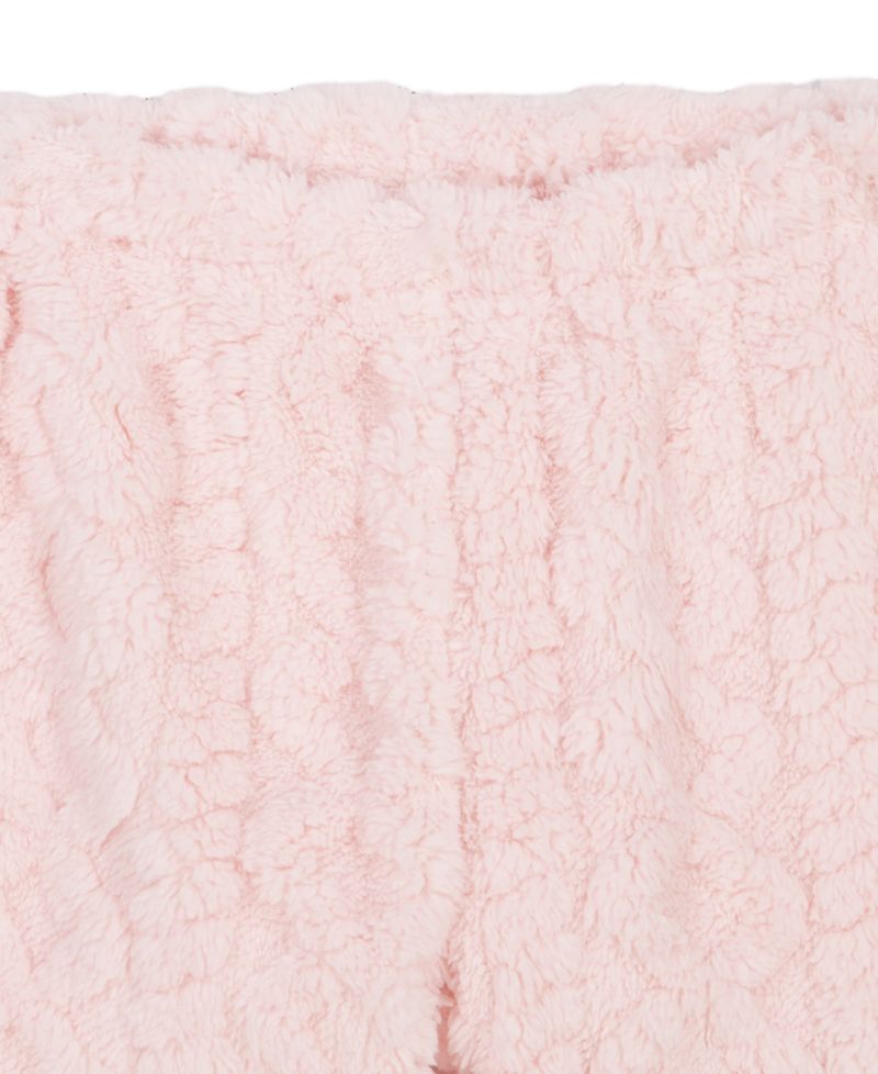 Baby Girls' Long-Sleeve Sherpa Top and Pants, 2-Piece Set