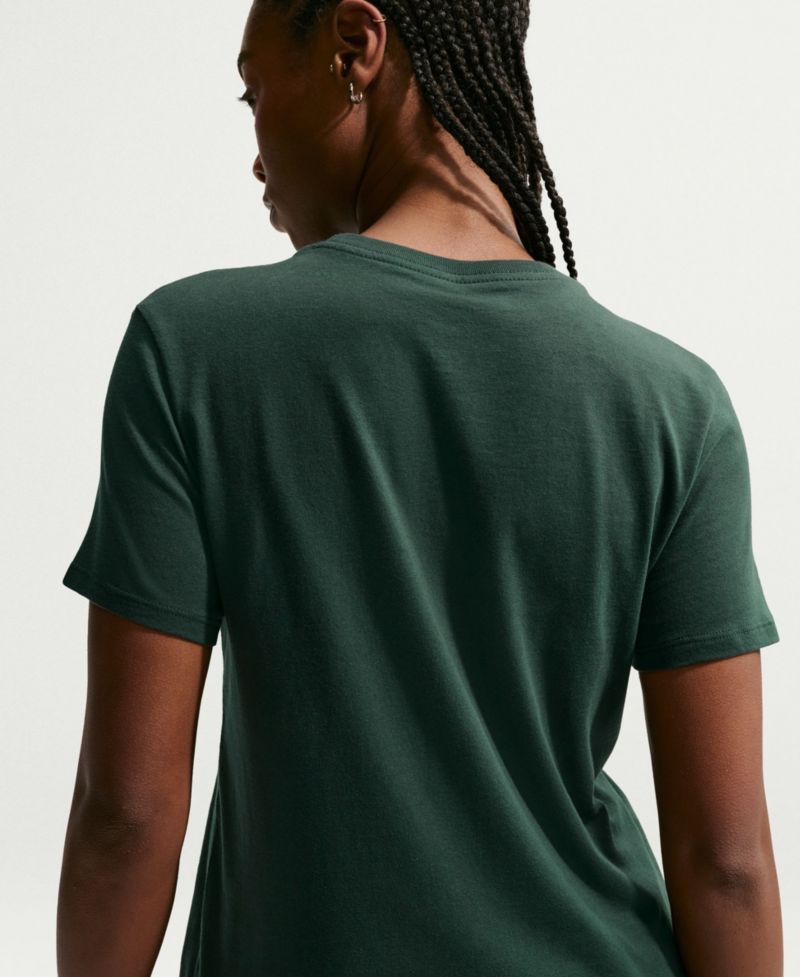Women's Green Nigeria National Team Crest T-Shirt
