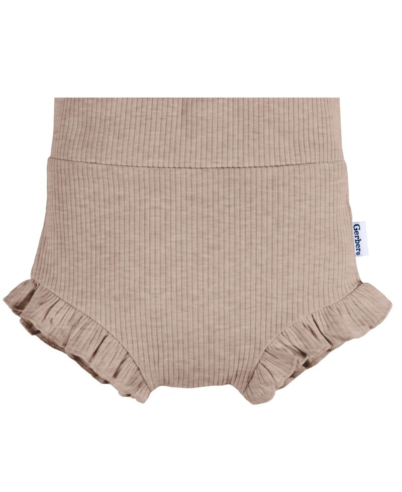 Baby Girls Bubble Shorts, 3-Pack