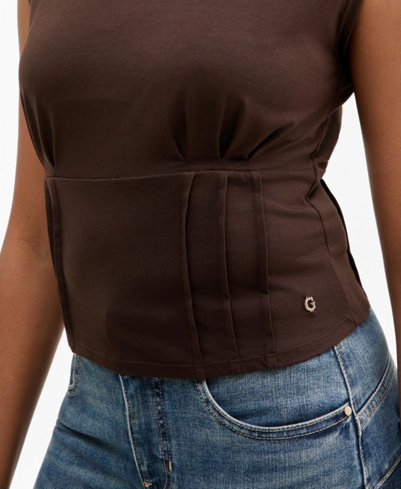 Women's Karmen Cinched Sleeveless Corset Top
