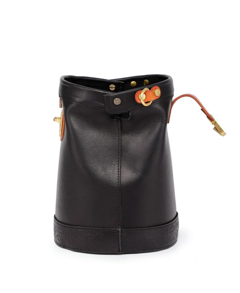 Doctor Mini Leather Bucket Crossbody Bag