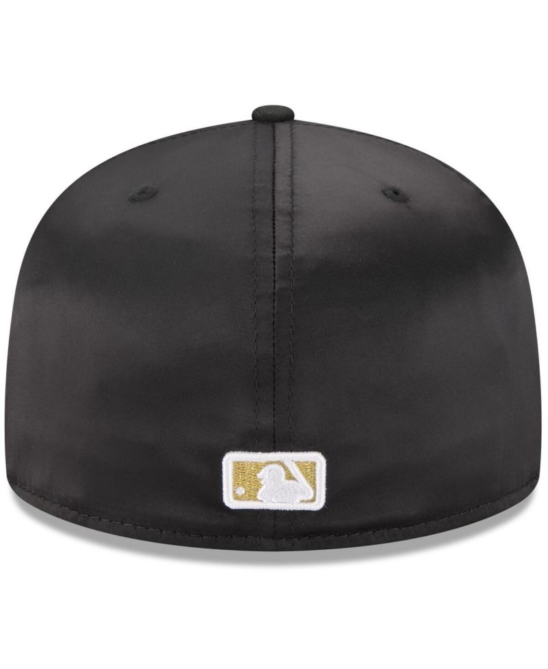 Men's Black Philadelphia Phillies 2025 59FIFTY Day Gold Leaf 59FIFTY Fitted Hat
