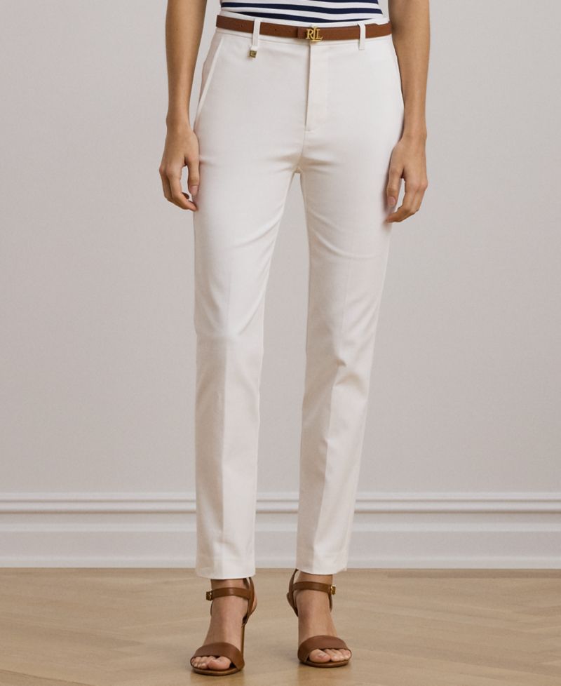 Double-Faced Stretch Cotton Pant