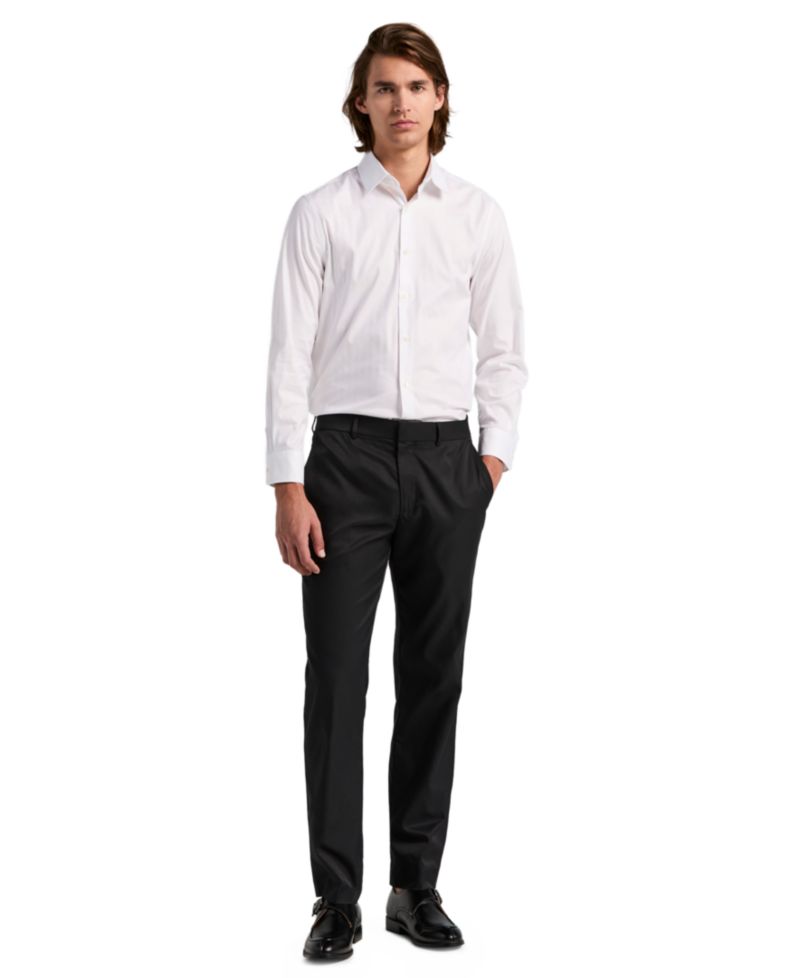 Men's Flat Front Modern-Fit Dress Pants