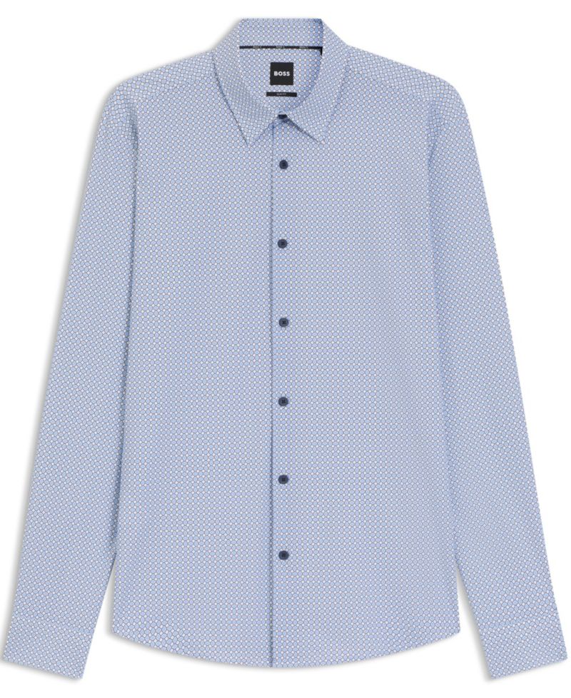 Men's Performance Slim-Fit Dress Shirt