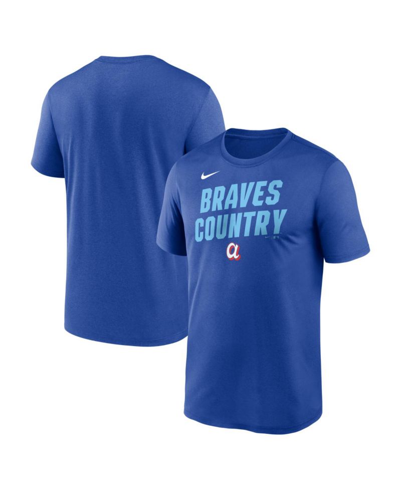 Men's Royal Atlanta Braves 2026 City Connect Team Phrase Script Dri-FIT T-Shirt