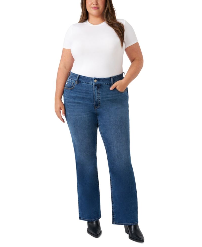 Plus Size Tummy Less Bootcut Jeans