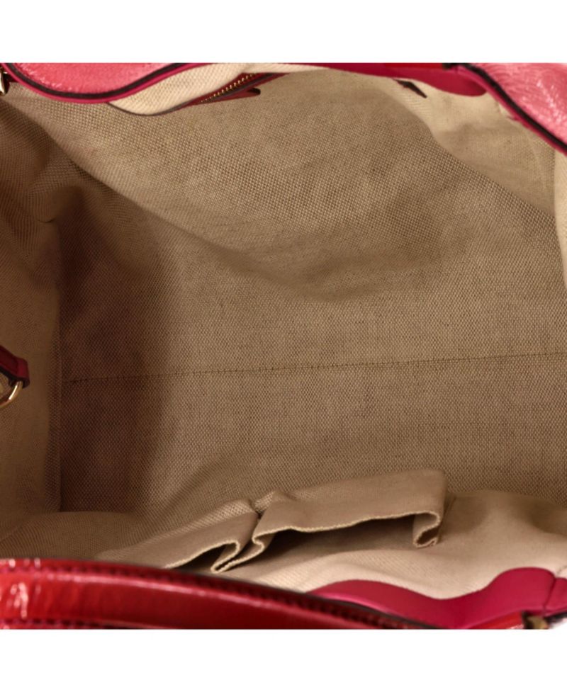 Soho Patent Leather Medium Shoulder Bag