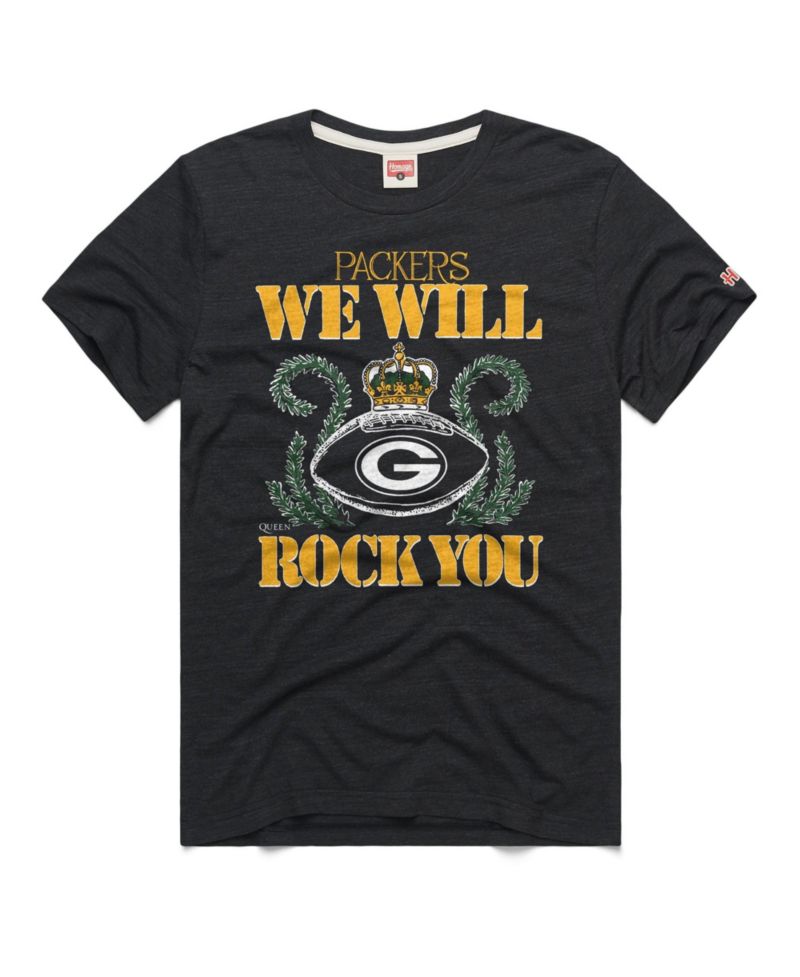 Men's and Women's Green Bay Packers Schedule Queen Tri-Blend T-Shirt