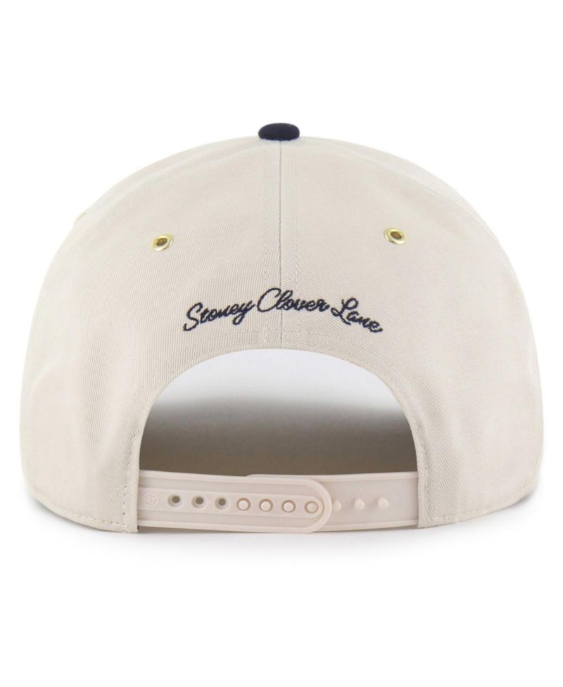 Men's x Natural/Navy New York Yankees Glitter Rope Hitch Adjustable Hat