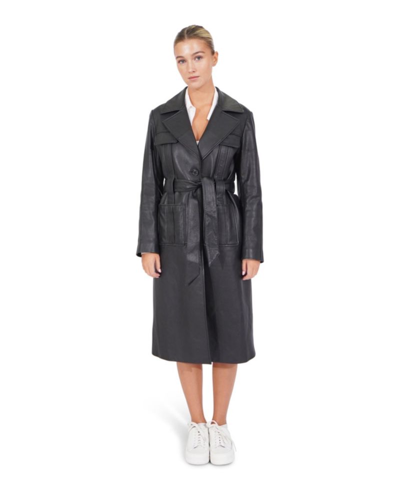 Women's Unstoppable Leather Trench