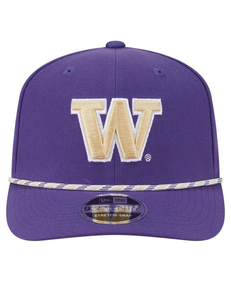 Men's Purple Washington Huskies Game Day Multi-Rope 9SEVENTY Stretch-Snap Hat