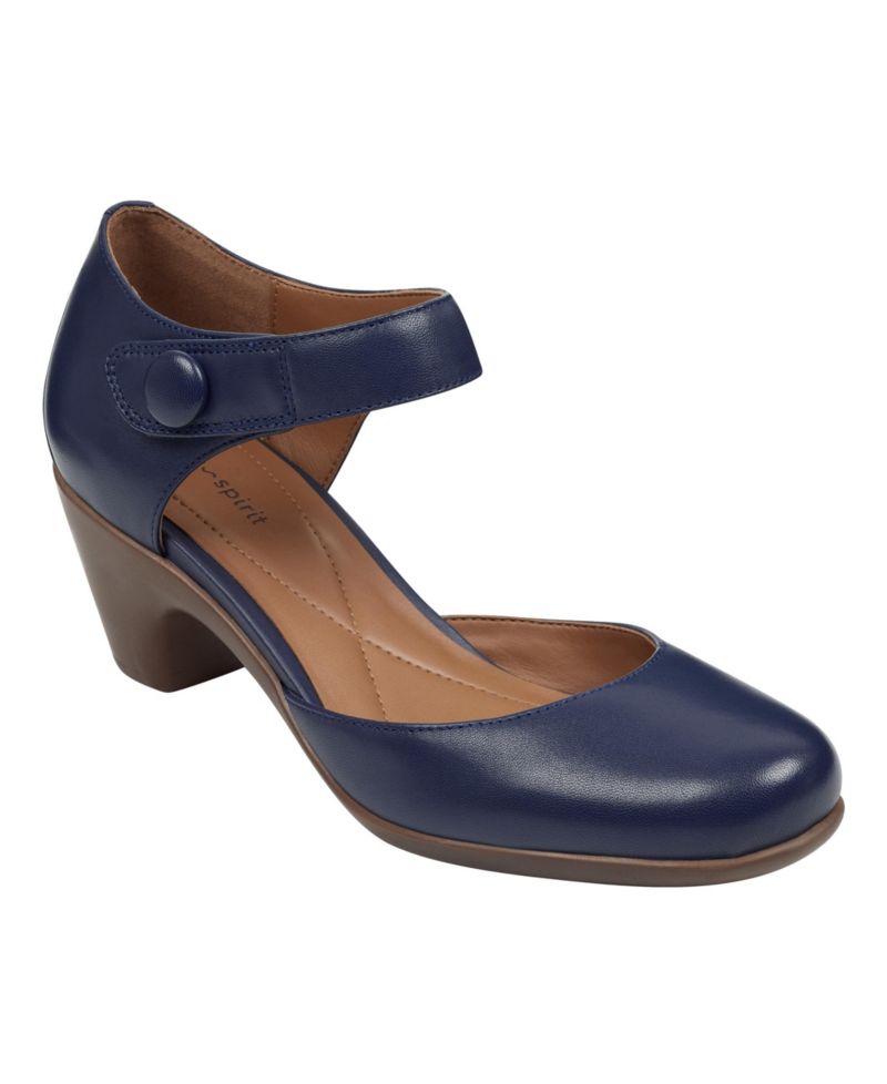 Women's Clarice Mary Jane Block Heel Pumps