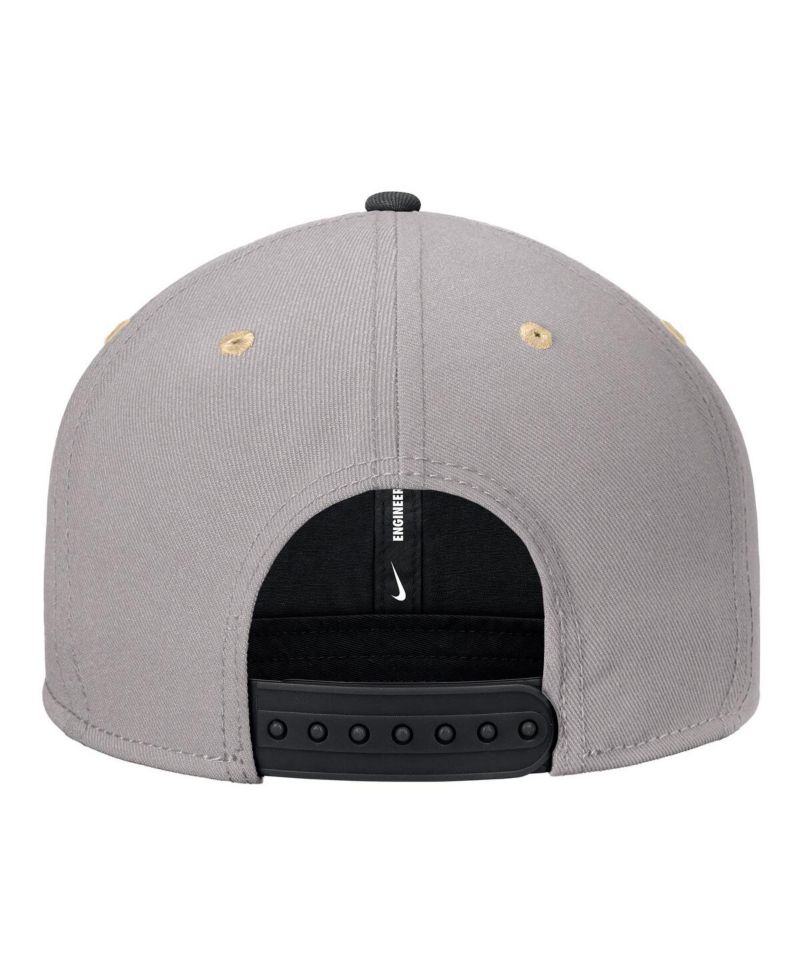 Men's Black Purdue Boilermakers Vintage Patch Snapback Hat