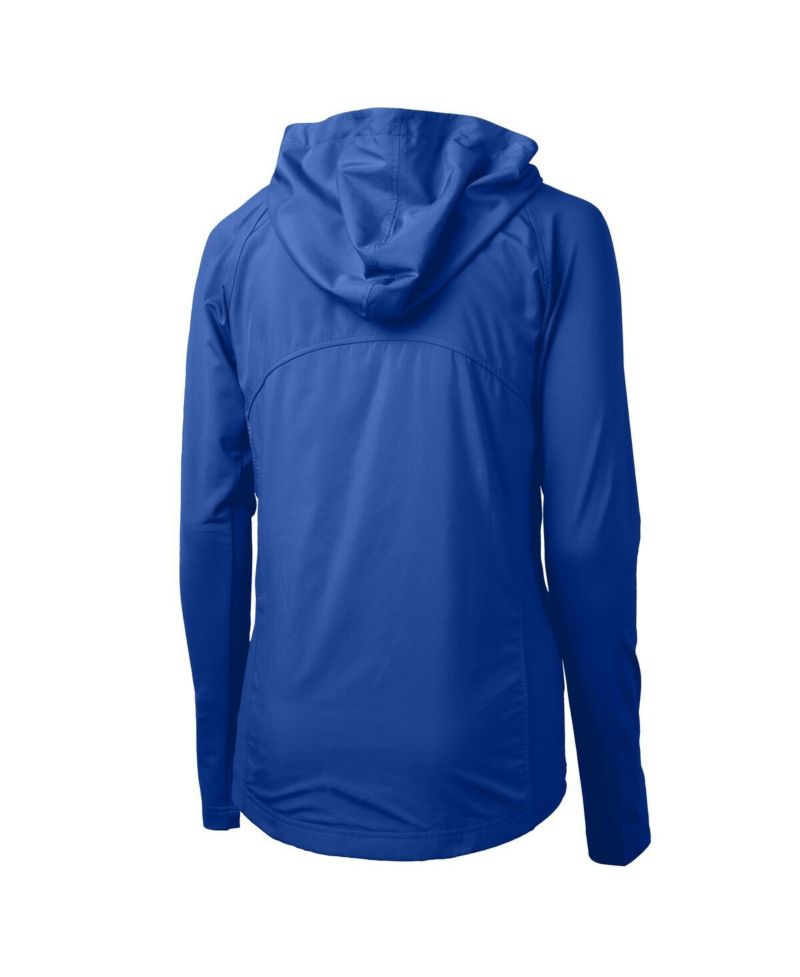 Women's Royal Seattle Mariners Adapt Eco Knit Hybrid Full-Zip Hoodie