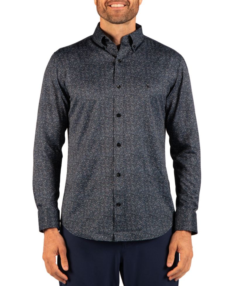 Men's Floral Printed Performance Shirt