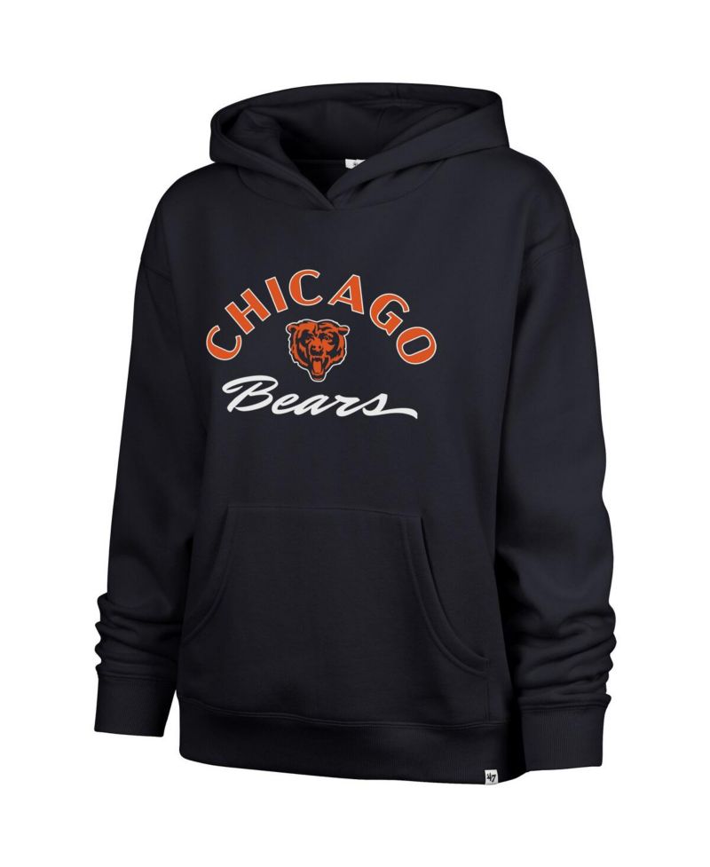 Women's Navy Chicago Bears Whirlwind Naomi Pullover Hoodie