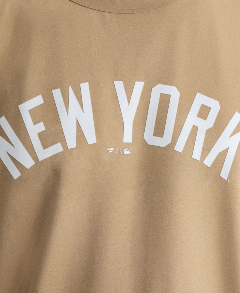 Men's Khaki New York Yankees Clutch Winning Edge T-Shirt