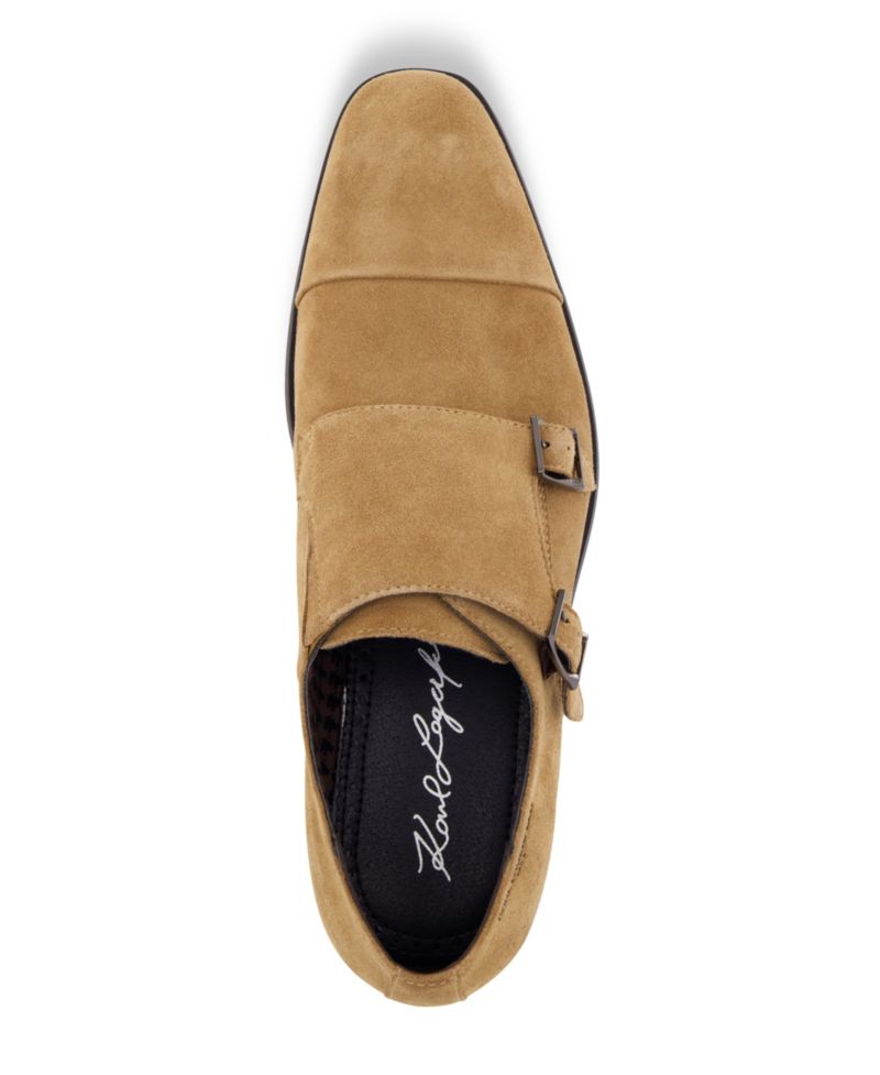 Men's Double Monk Cap Toe Dress Shoe