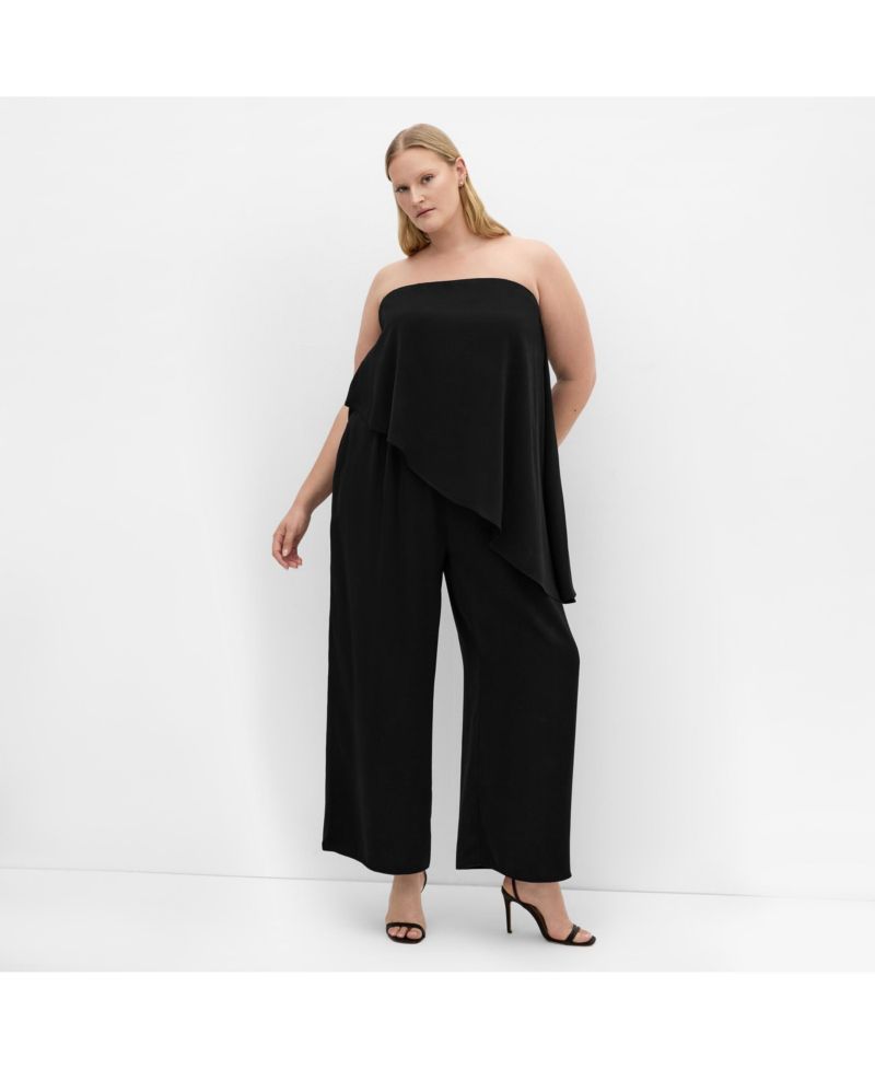 Plus Size Skylar Strapless Jumpsuit
