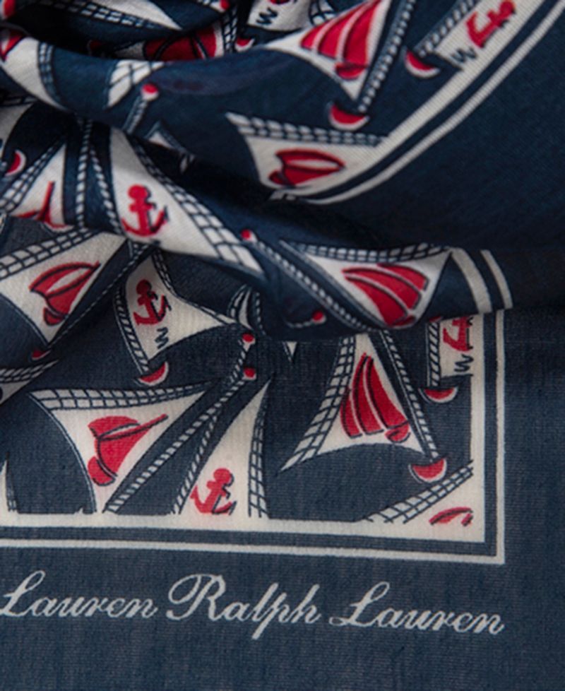 Sails Small Square Scarf