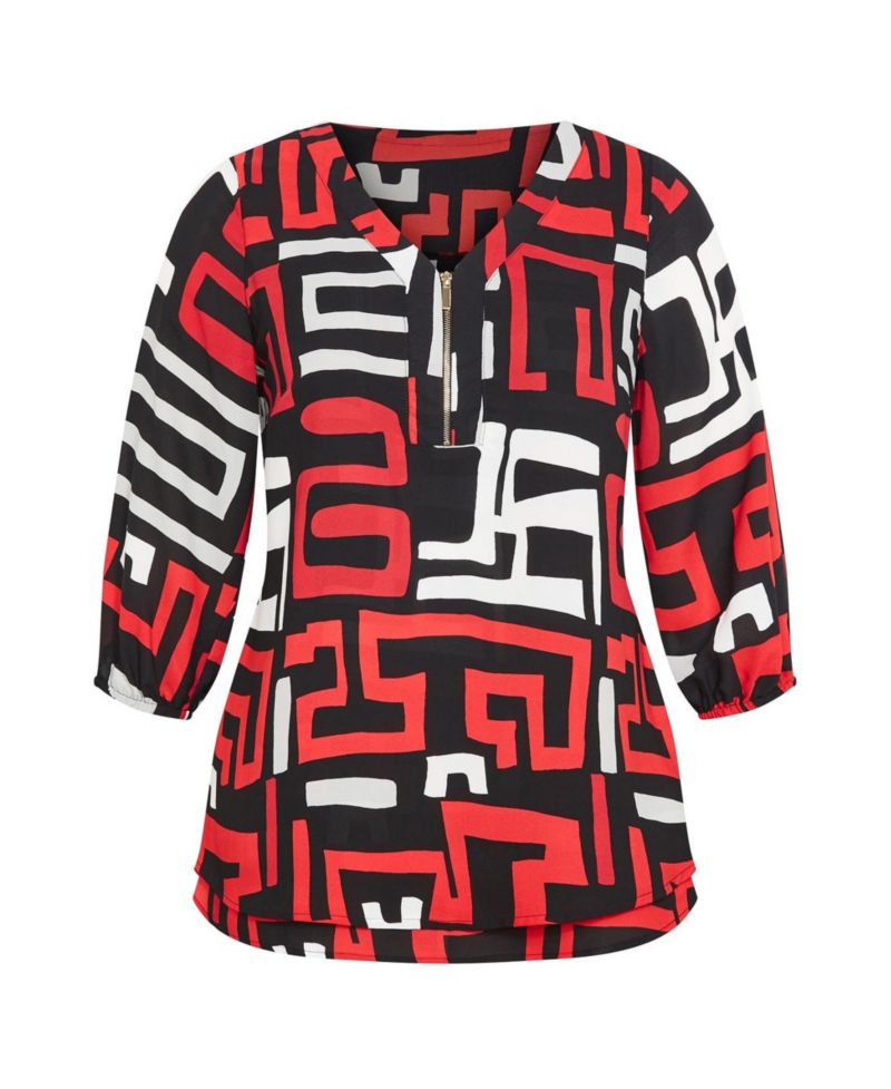 Women's Meila Zip Top