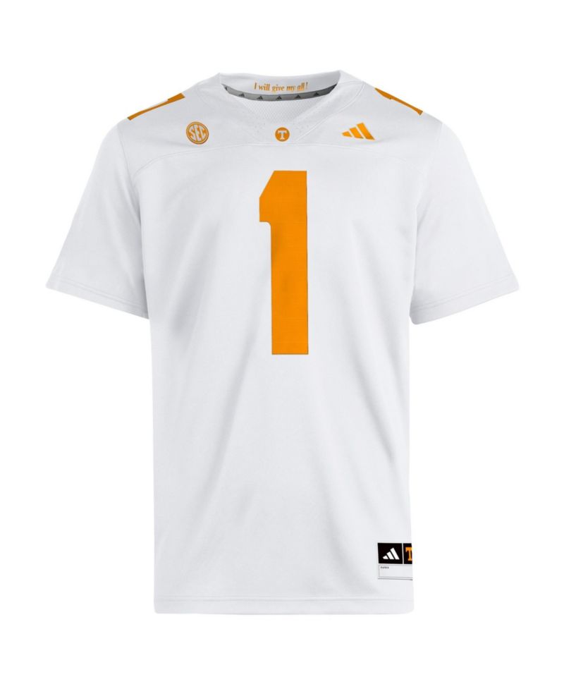Men's White Tennessee Volunteers Away Premier Jersey