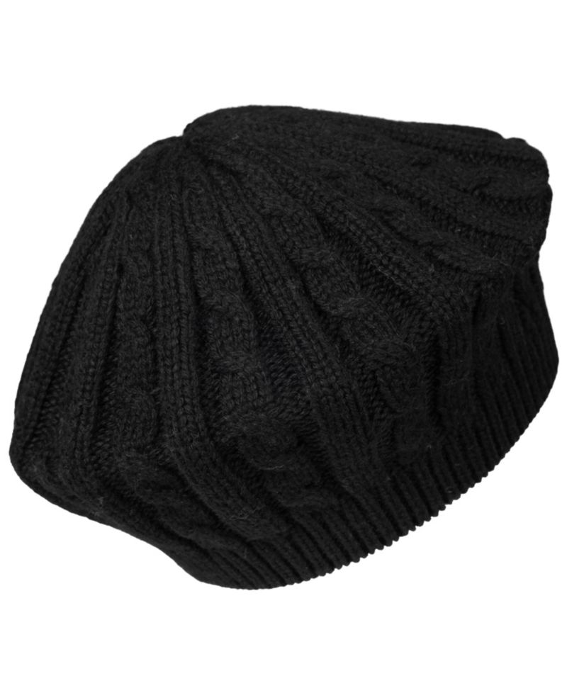 Core Cable Knit Beret Hat