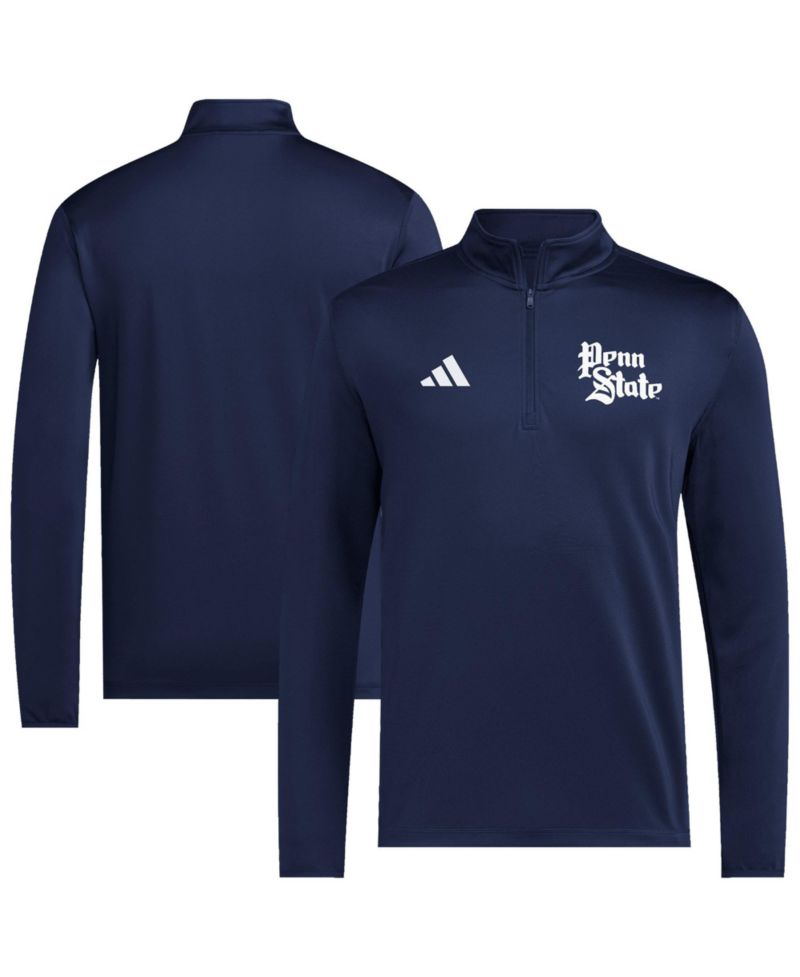 Men's Navy Penn State Nittany Lions 2026 Sideline Ultimate365 Woven Quarter-zip Pullover