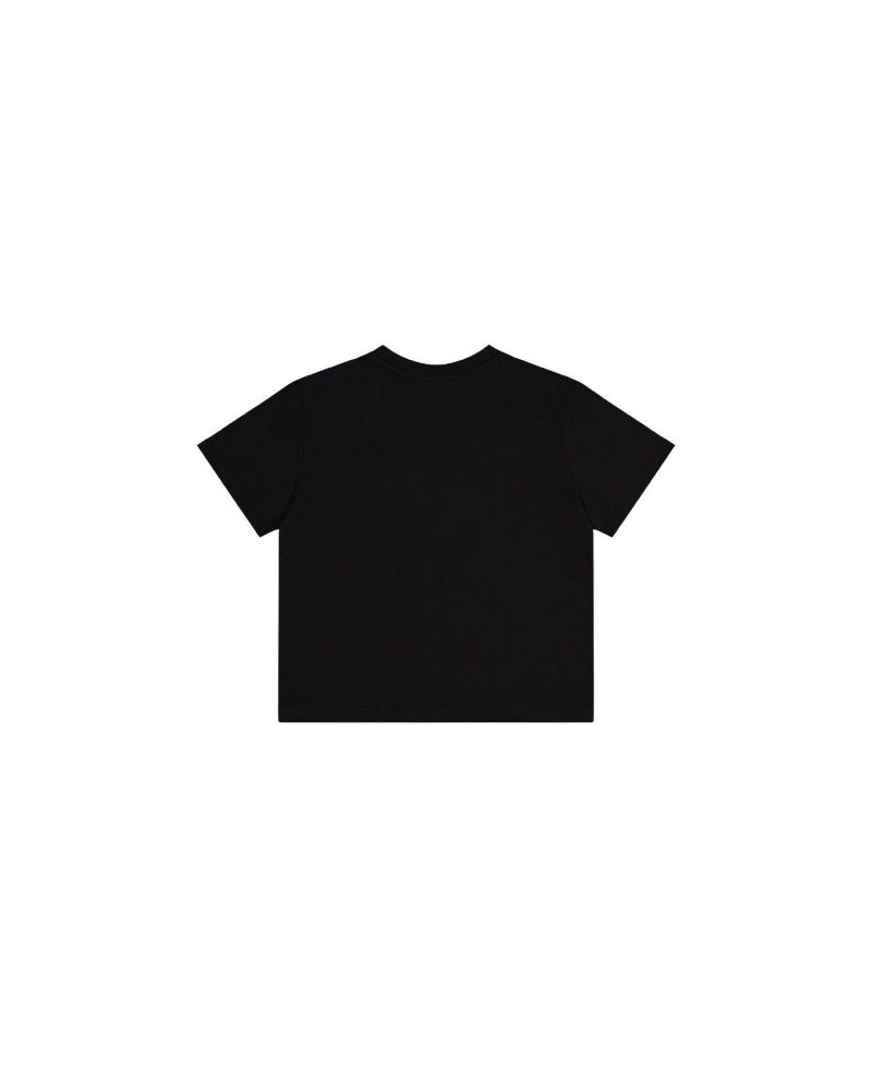 Little and Big Girl 6-14 Heavy Jersey Wide Short Sleeve T-Shirt