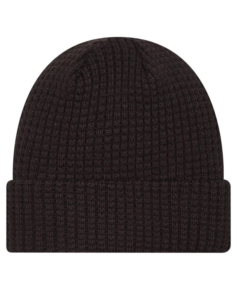 Men's Black Buffalo Sabres Waffle Cuffed Knit Hat