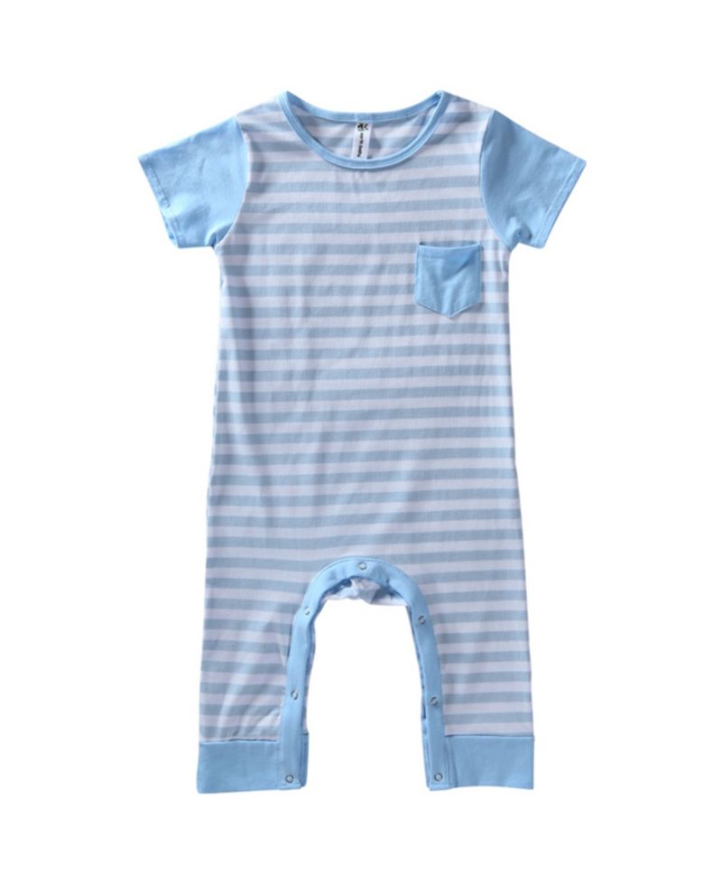 Baby Boys or Baby Girls Short Sleeve Romper