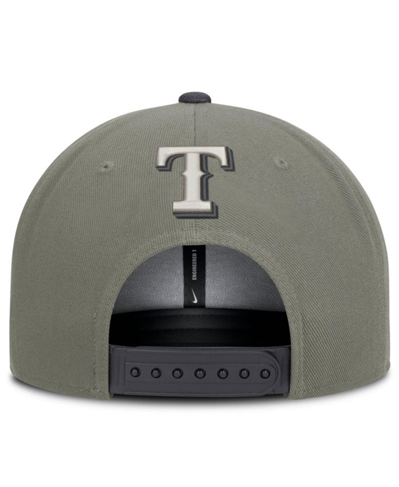 Men's Olive Texas Rangers Pro Dri-FIT snapback Hat