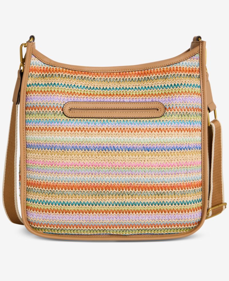 Classic Straw Dip Crossbody