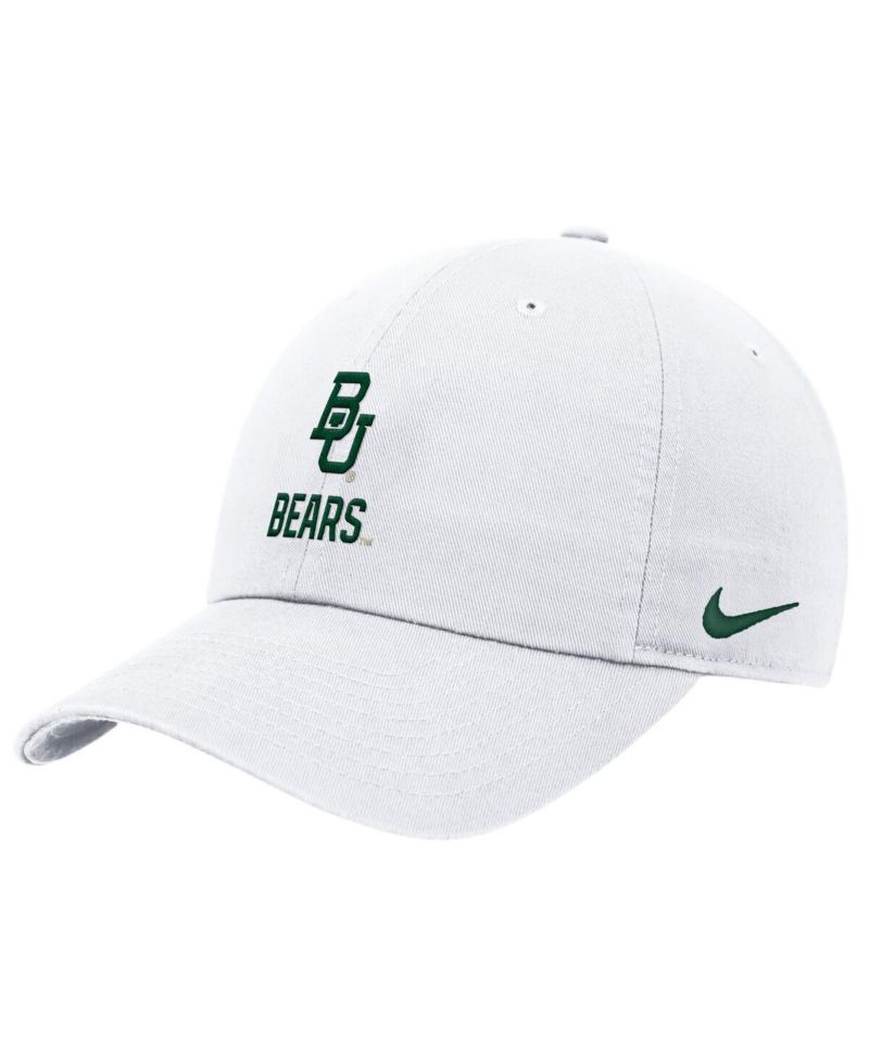Men's White Baylor Bears 2025 On-Field Club Adjustable Hat