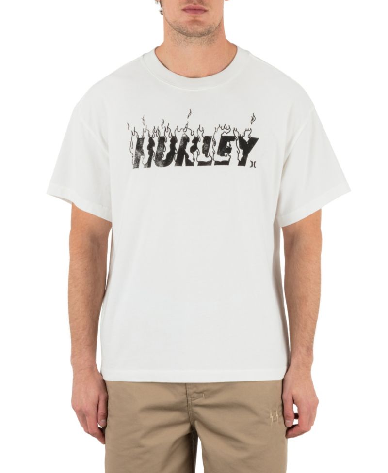 Men's Hurley On Fire Short Sleeve T-Shirt