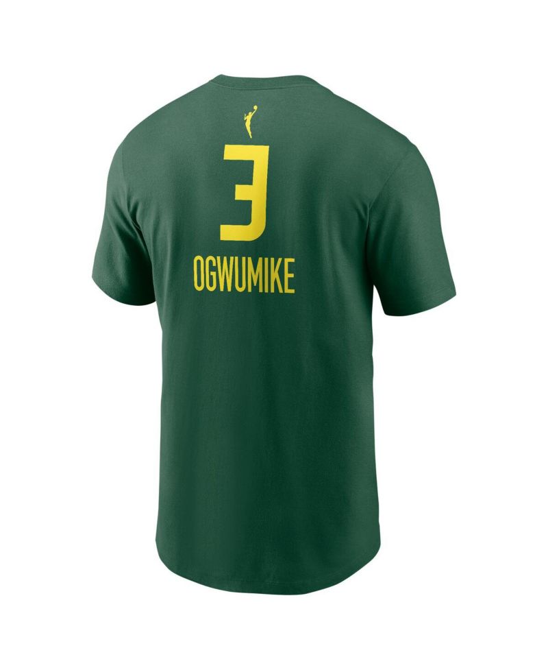 Men's and Women's Nneka Ogwumike Green Seattle Storm Explorer Edition Name & Number T-Shirt