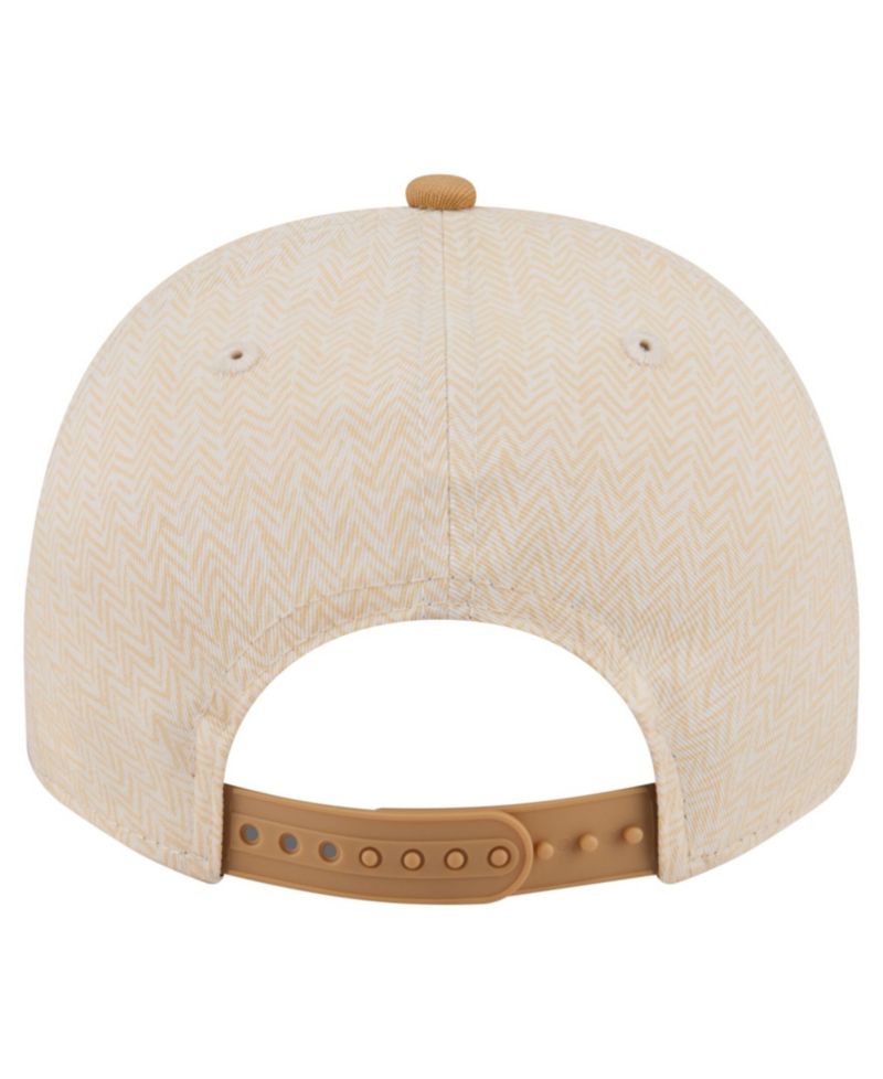Men's Cream San Francisco Giants Herringbone 9FIFTY A-Frame Snapback Hat